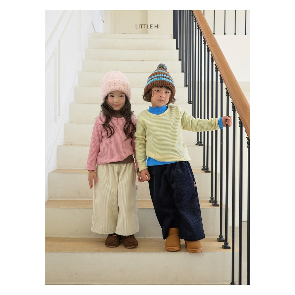 LITTLE HI フォグニーVネックTシャツ