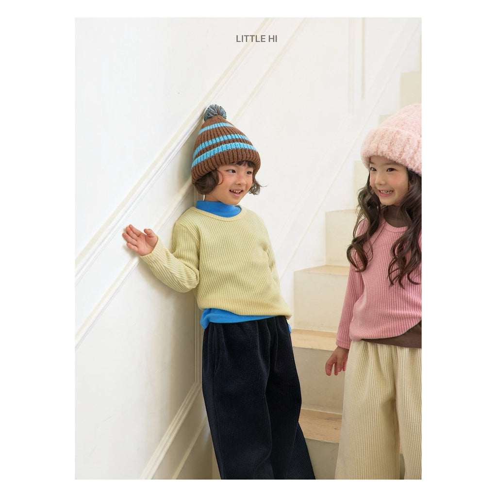 LITTLE HI フォグニーVネックTシャツ