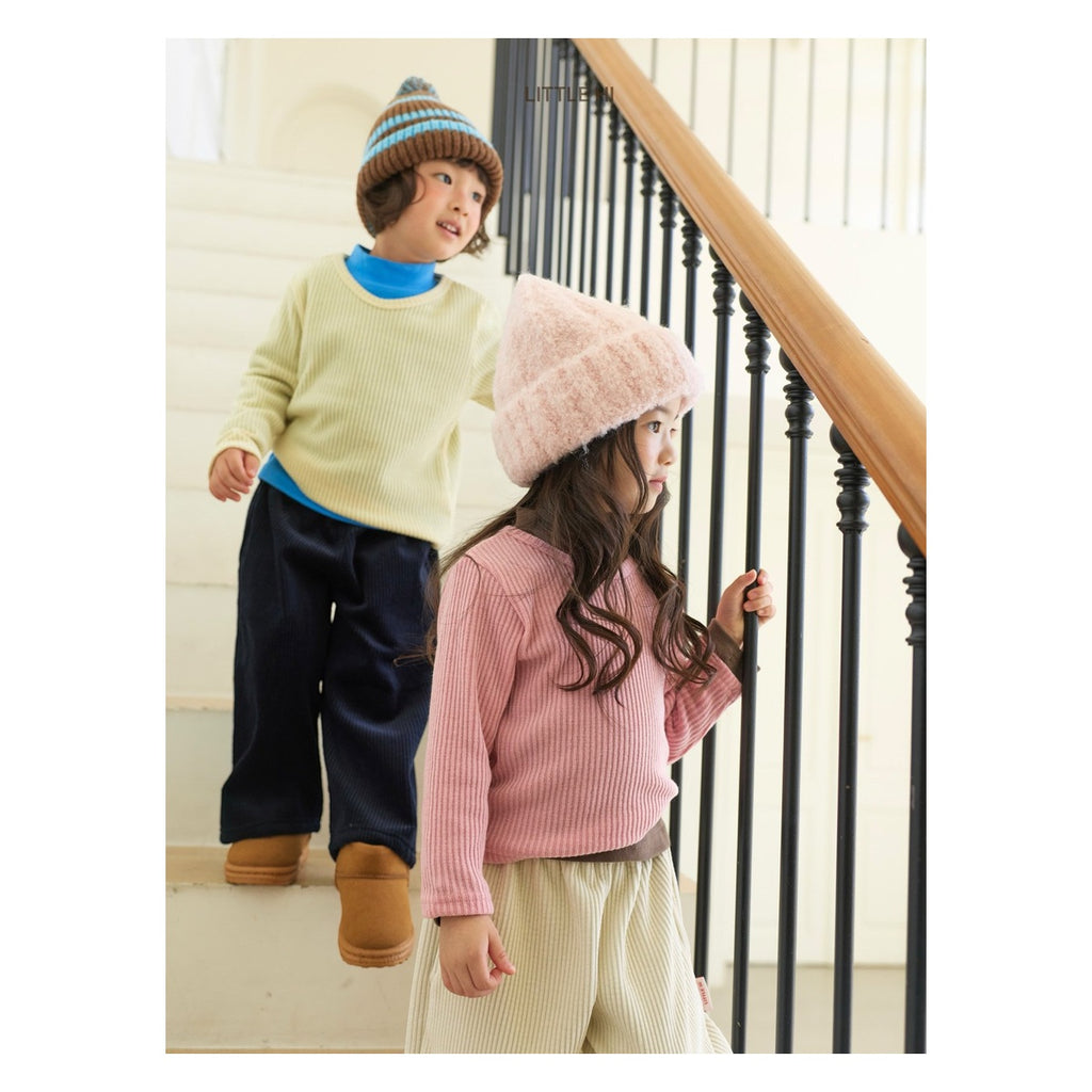LITTLE HI フォグニーVネックTシャツ