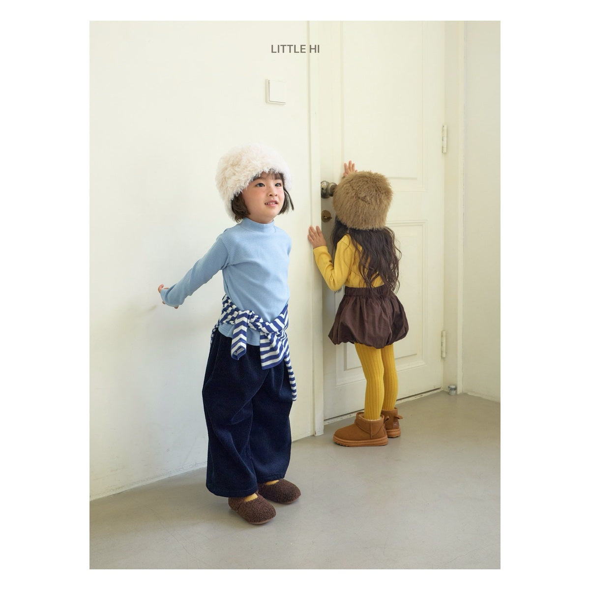 LITTLE HI ホバボリュームハーフパンツ
