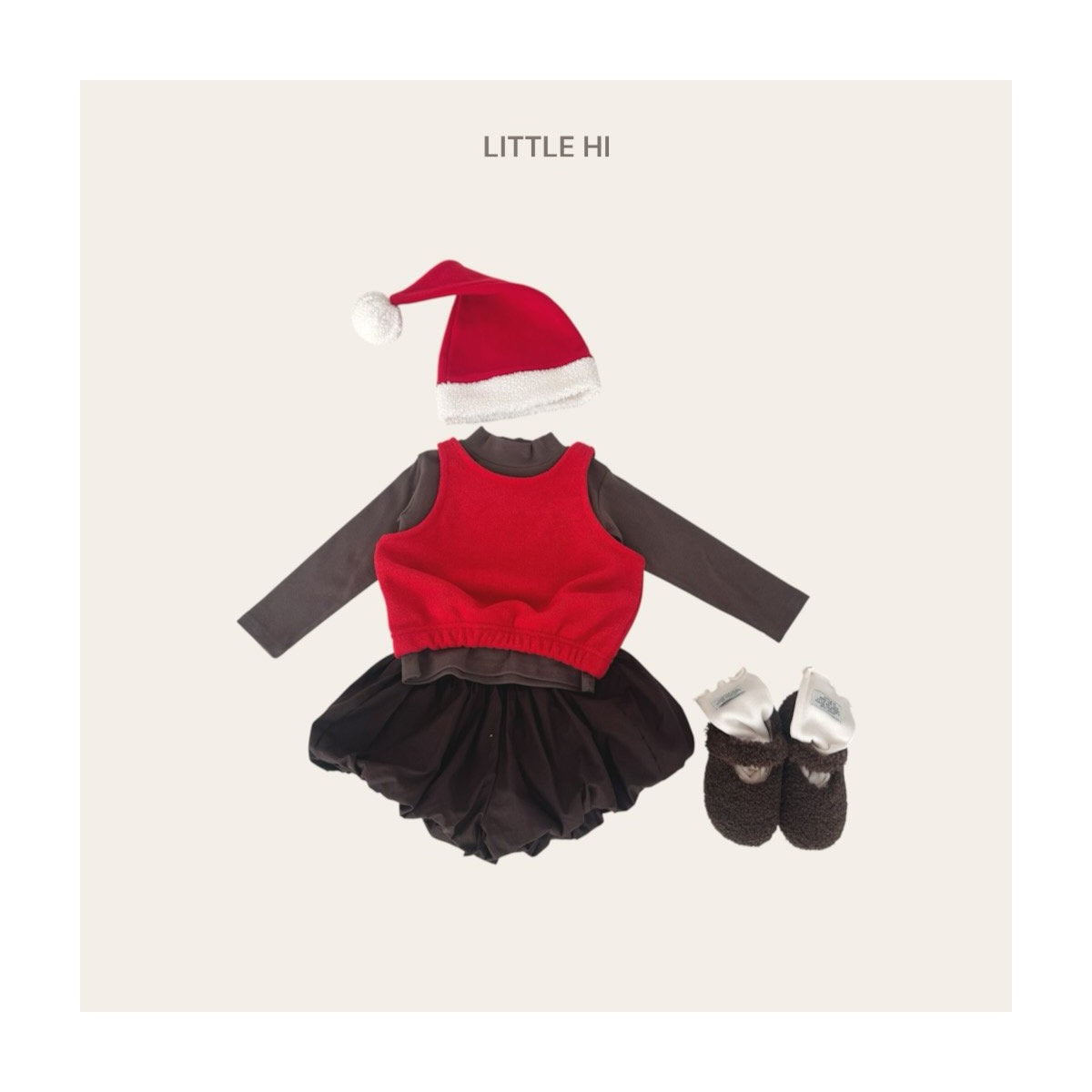 LITTLE HI ホバボリュームハーフパンツ