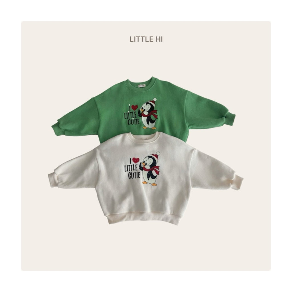 LITTLE HI ウィンターペンギンスウェット