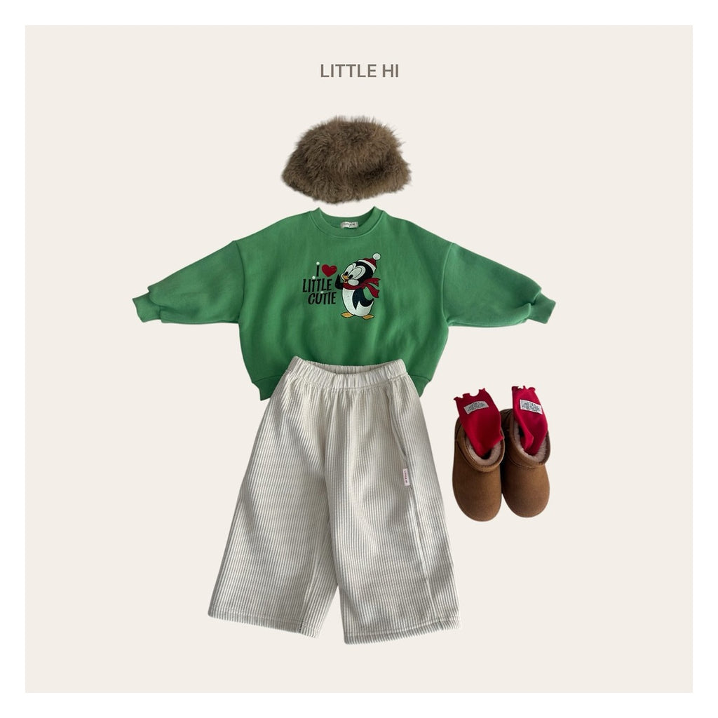 LITTLE HI ウィンターペンギンスウェット