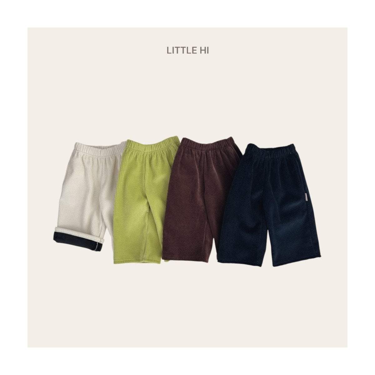 LITTLE HI コージーコーデュロイパンツ