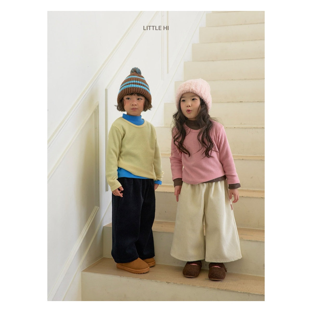 LITTLE HI コージーコーデュロイパンツ