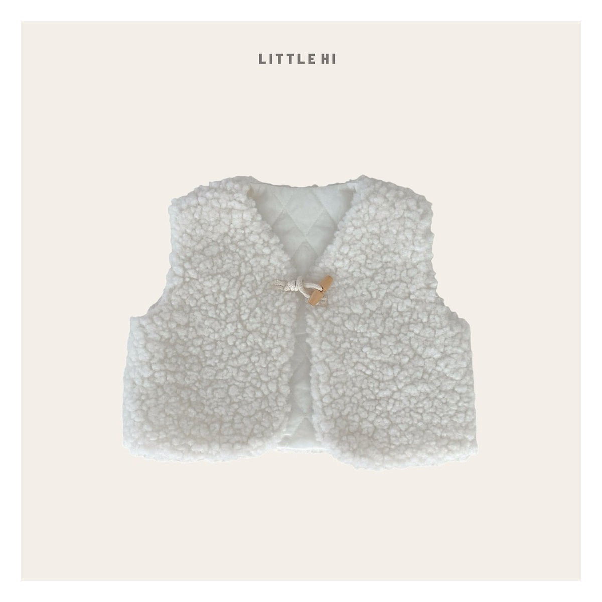 LITTLE HI ふわもこベスト