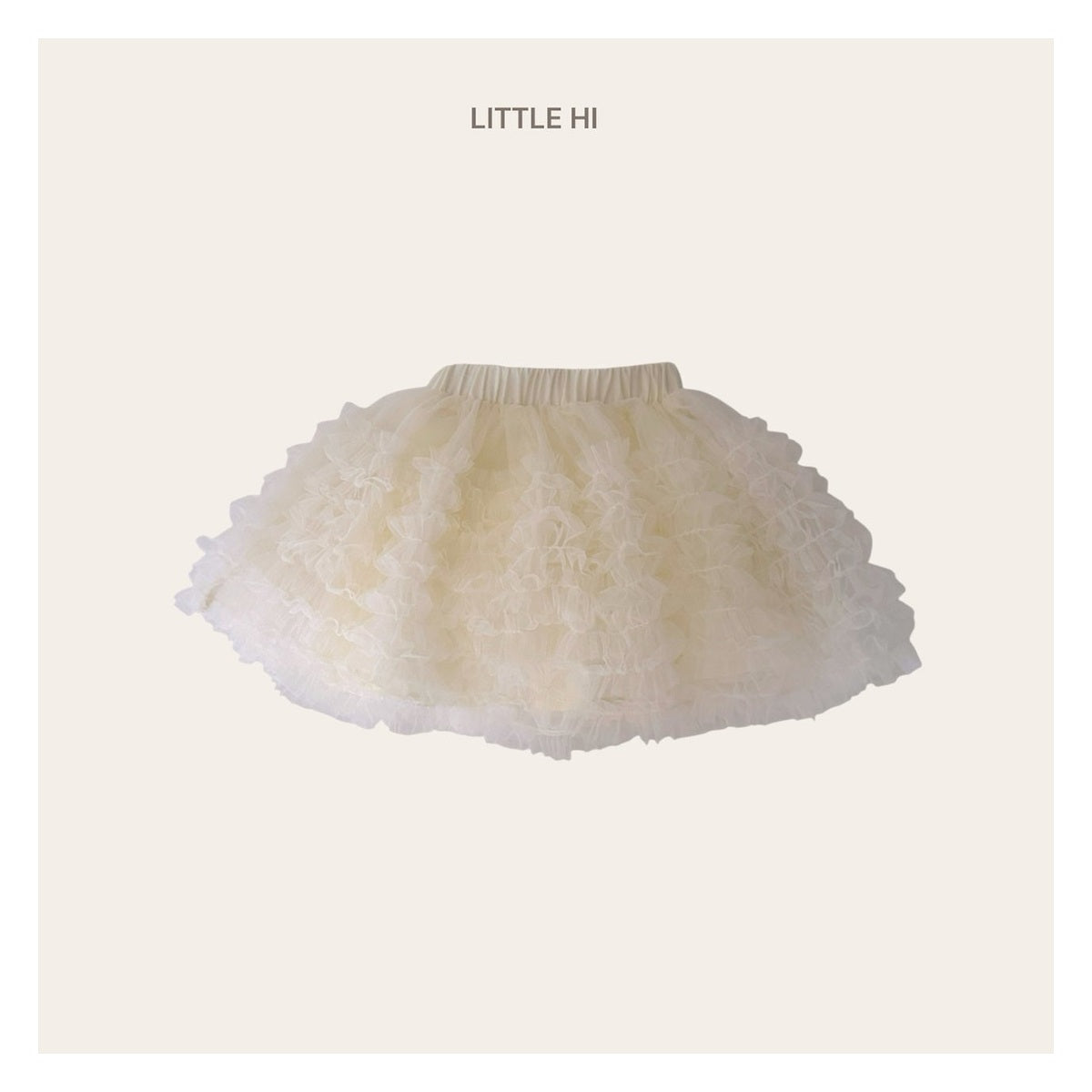 LITTLE HI シャープリルスカート
