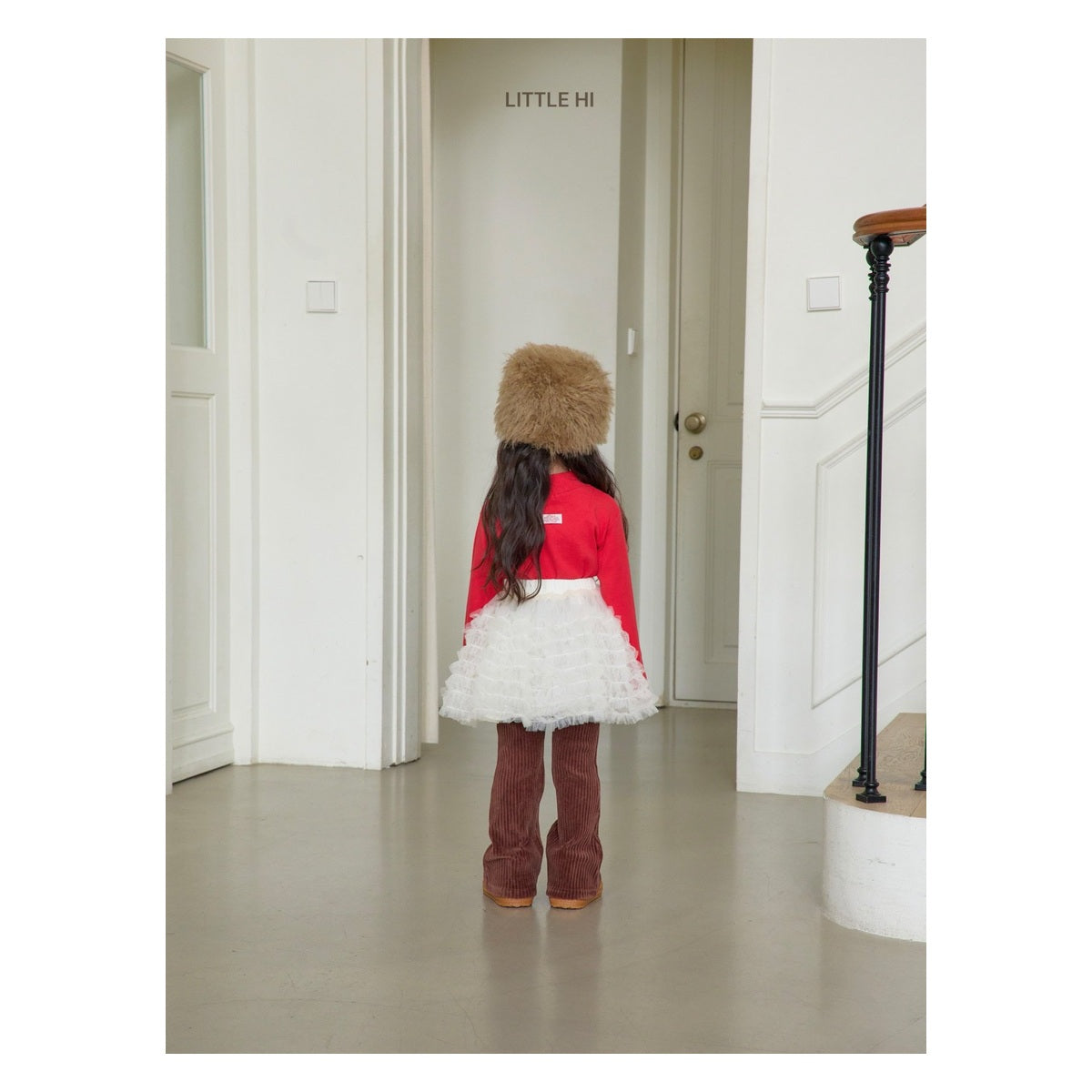 LITTLE HI シャープリルスカート