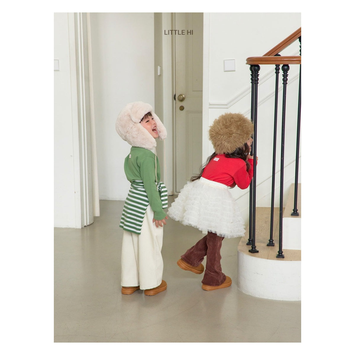 LITTLE HI シャープリルスカート