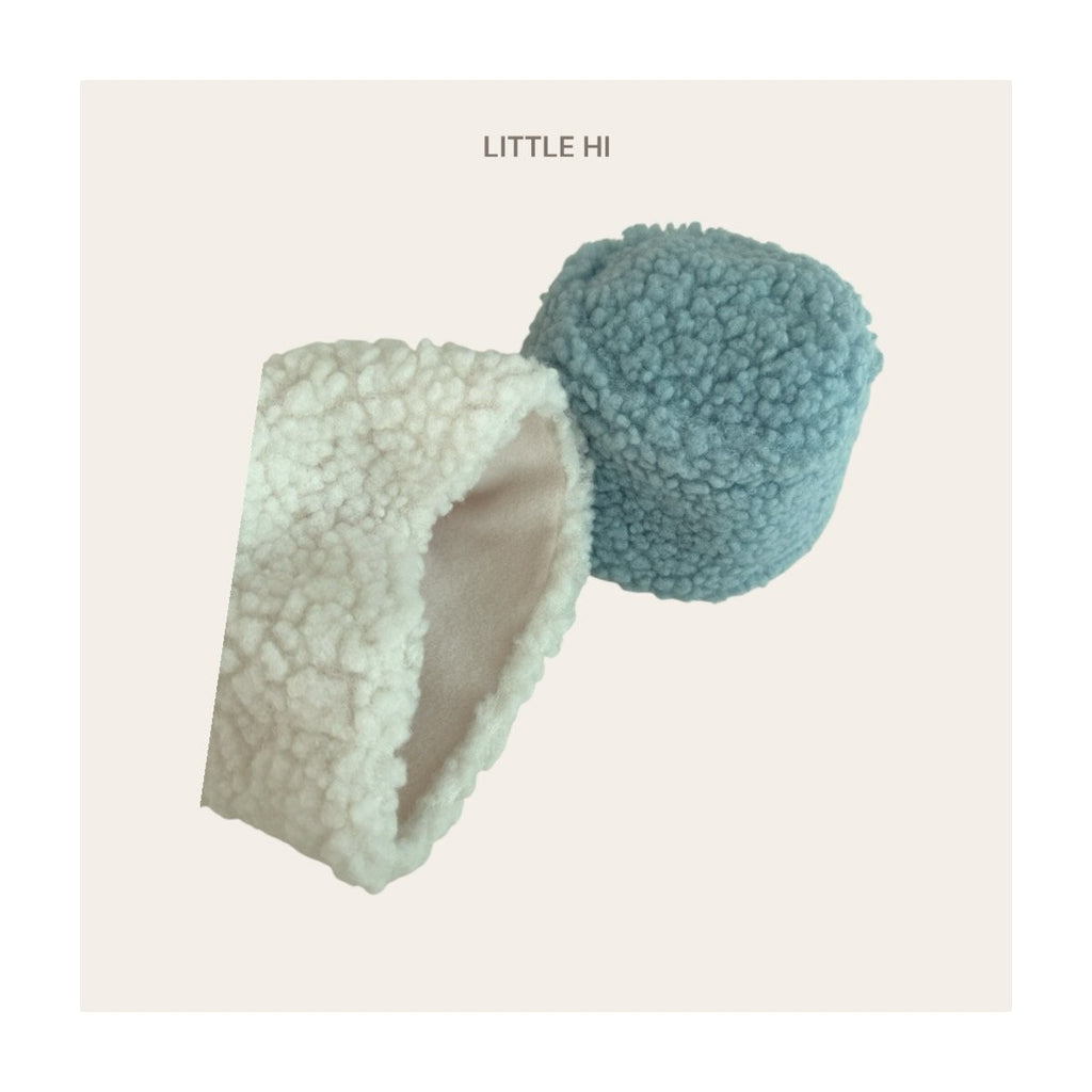 LITTLE HI もこもこウィンター帽子 FREE