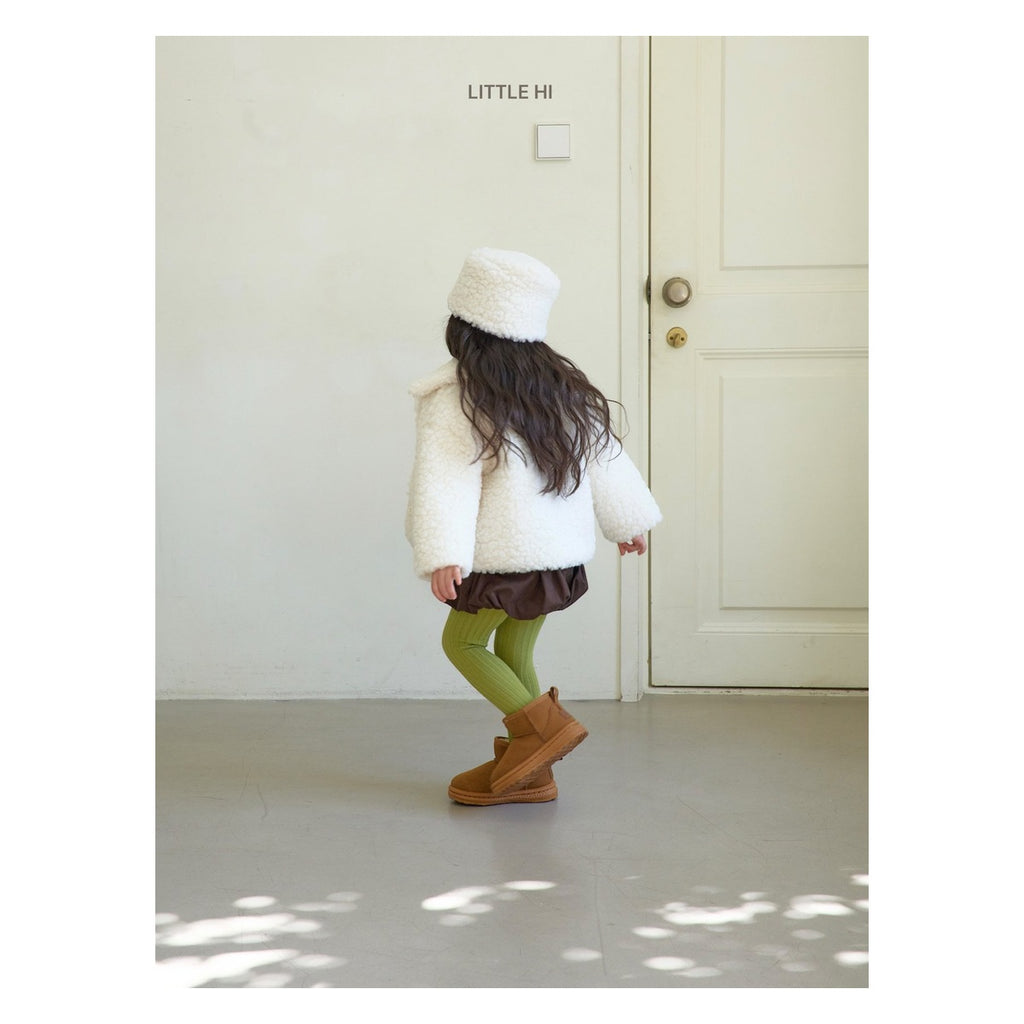 LITTLE HI もこもこウィンター帽子 FREE