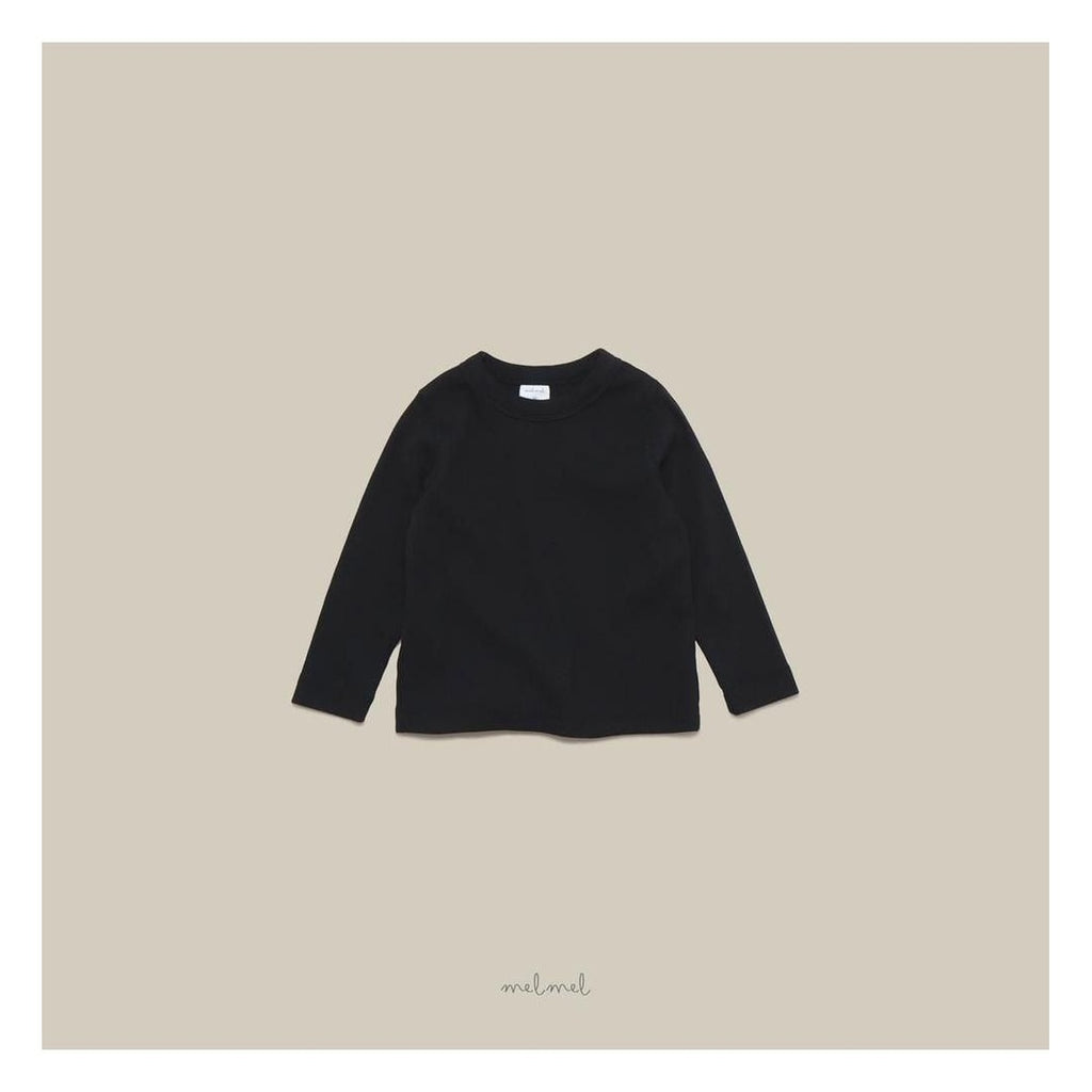 melmel リブTシャツ