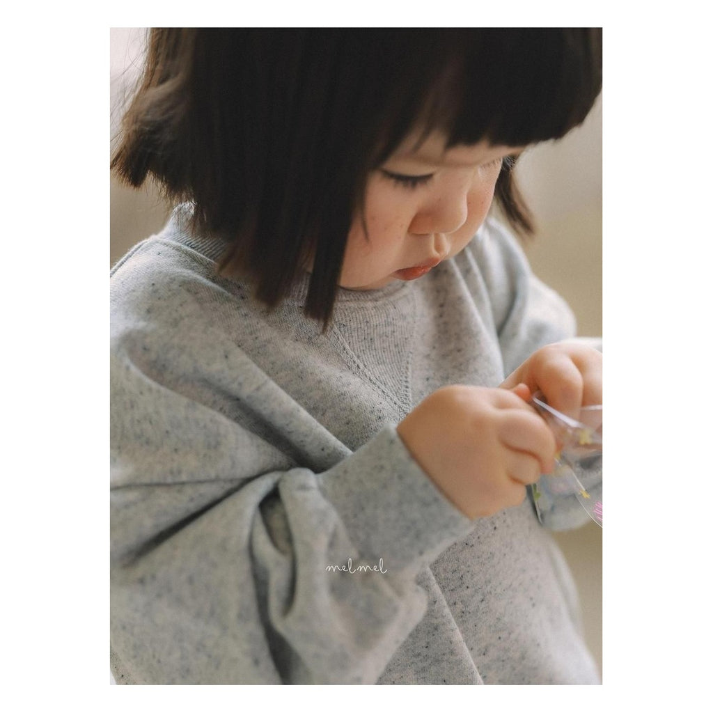 melmel ネップスウェット