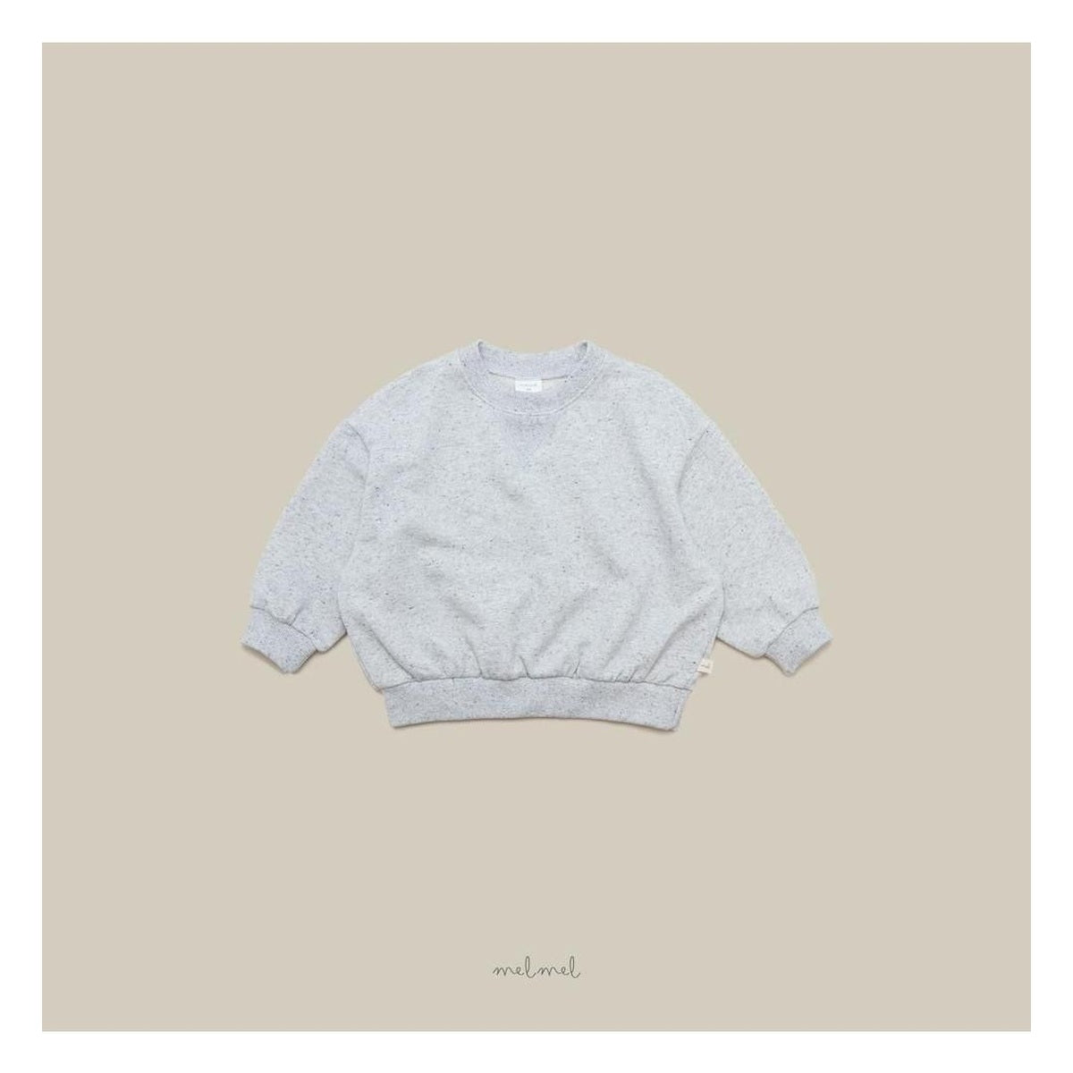melmel ネップスウェット