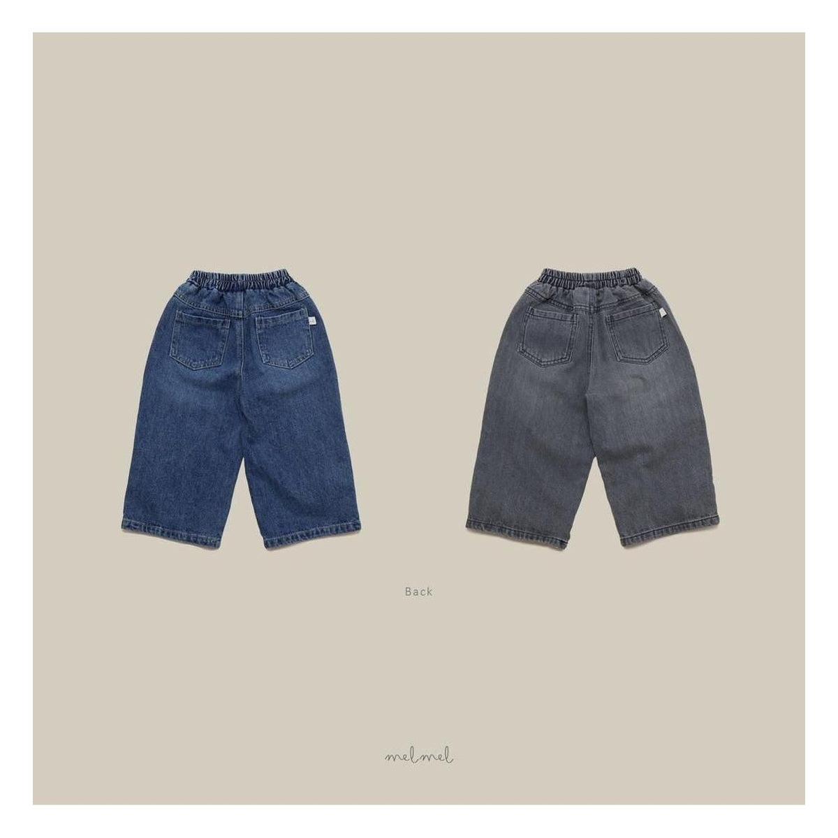 melmel デニムパンツ