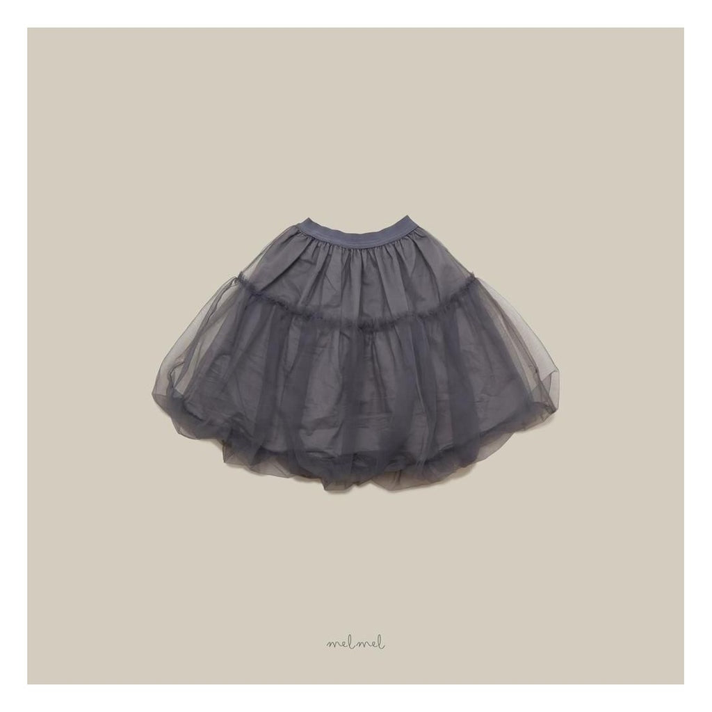 melmel バルーンチュールスカート