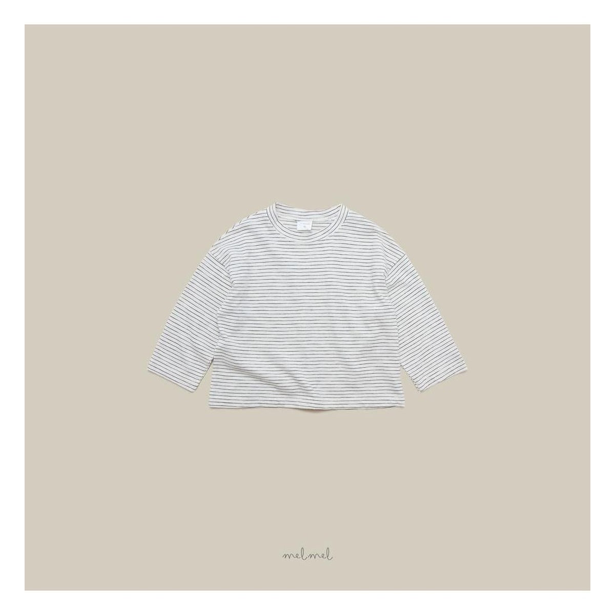 melmel ボーダーTシャツ