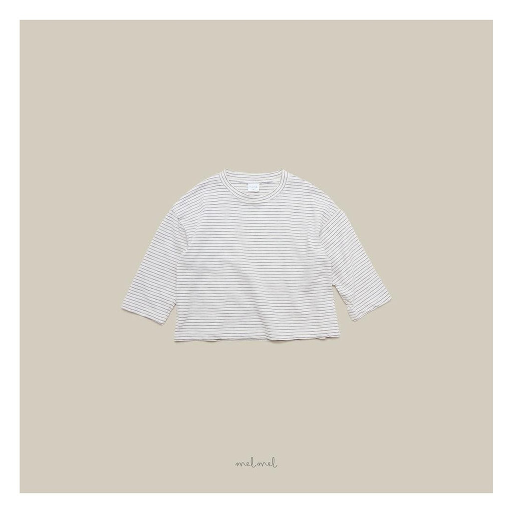 melmel ボーダーTシャツ
