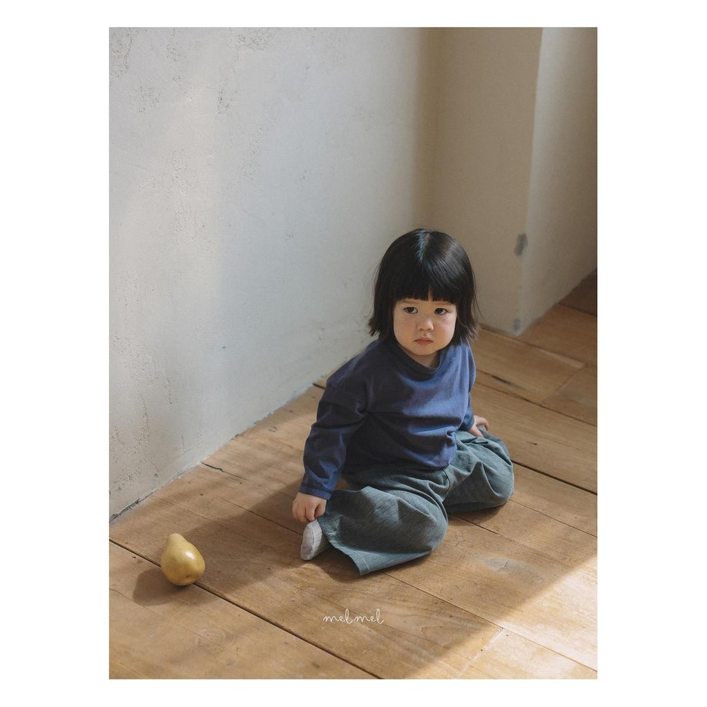 melmel ステッチTシャツ