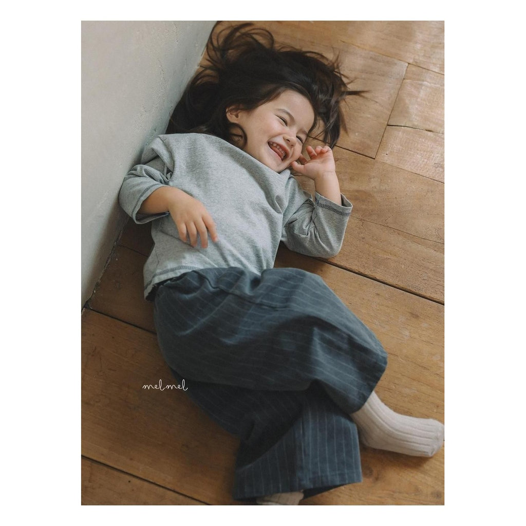 melmel ステッチTシャツ