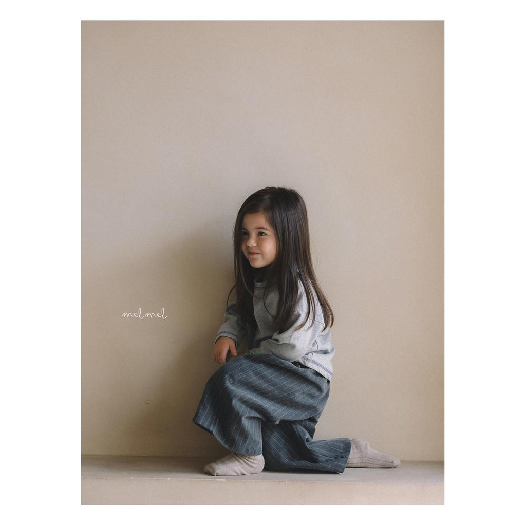 melmel ステッチTシャツ