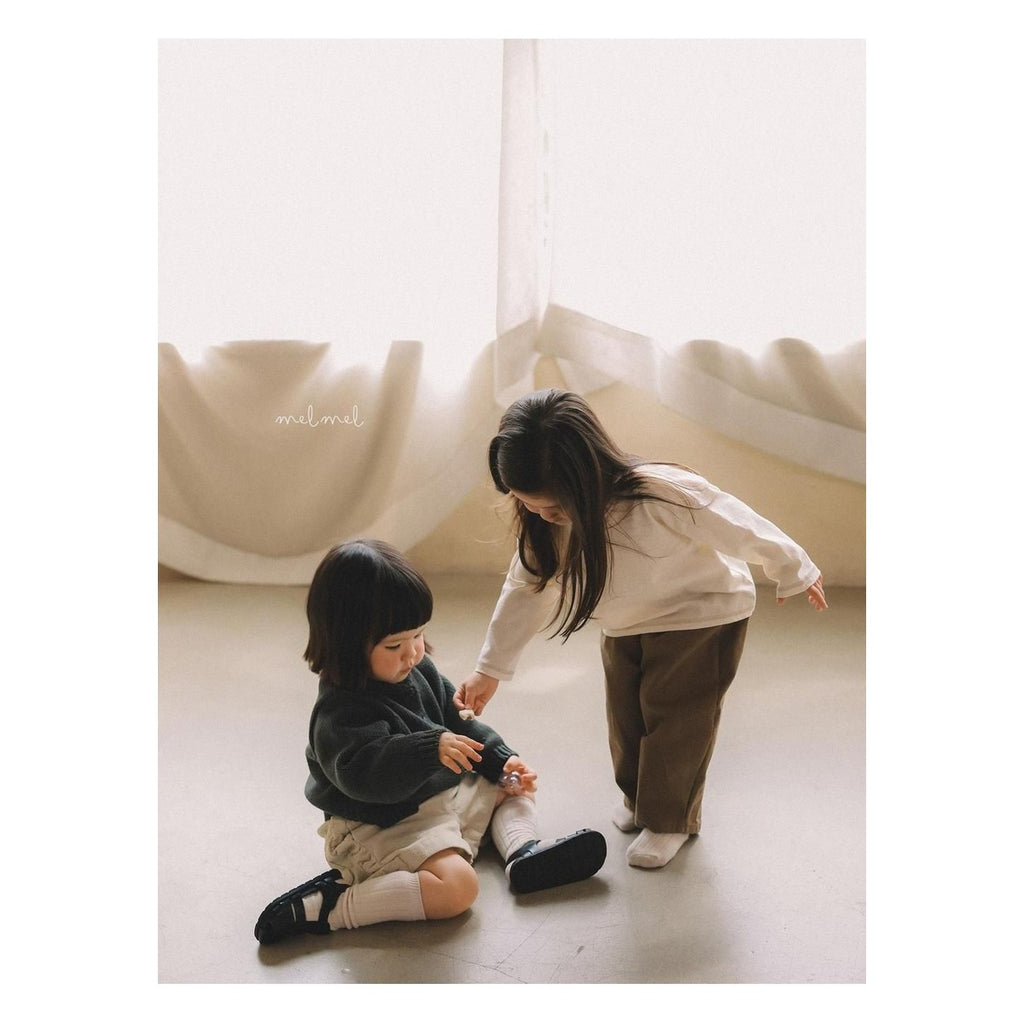 melmel ステッチTシャツ