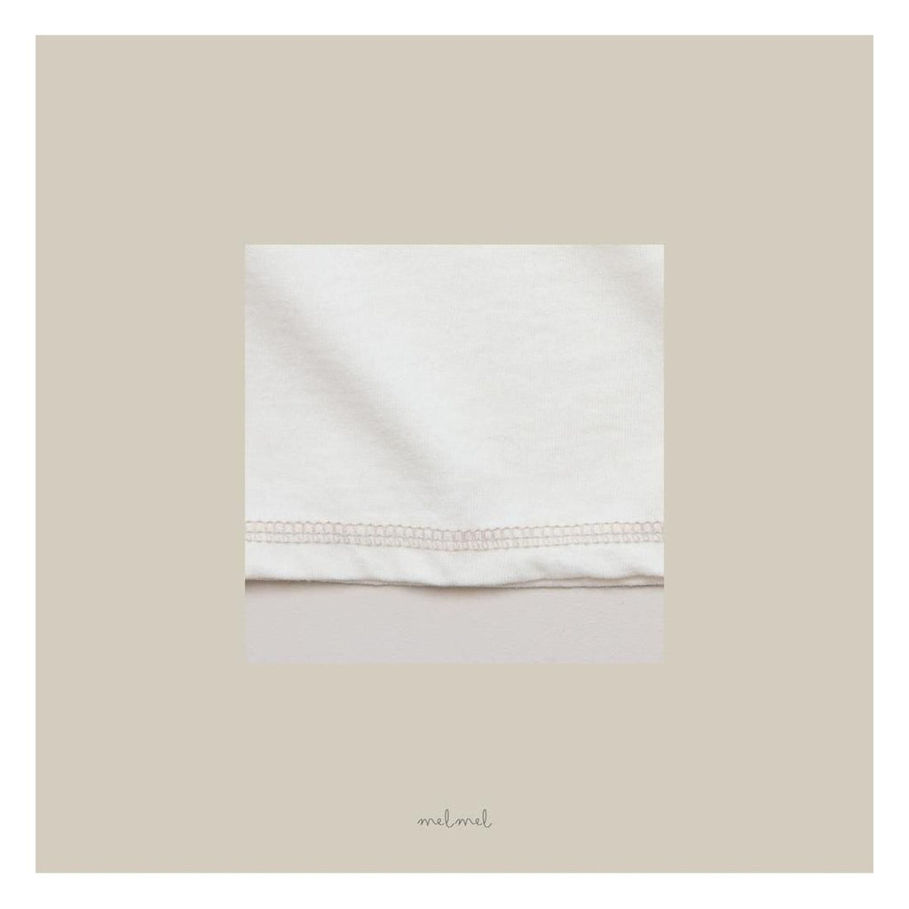 melmel ステッチTシャツ