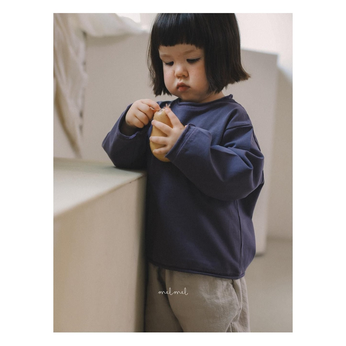 melmel カットオフTシャツ