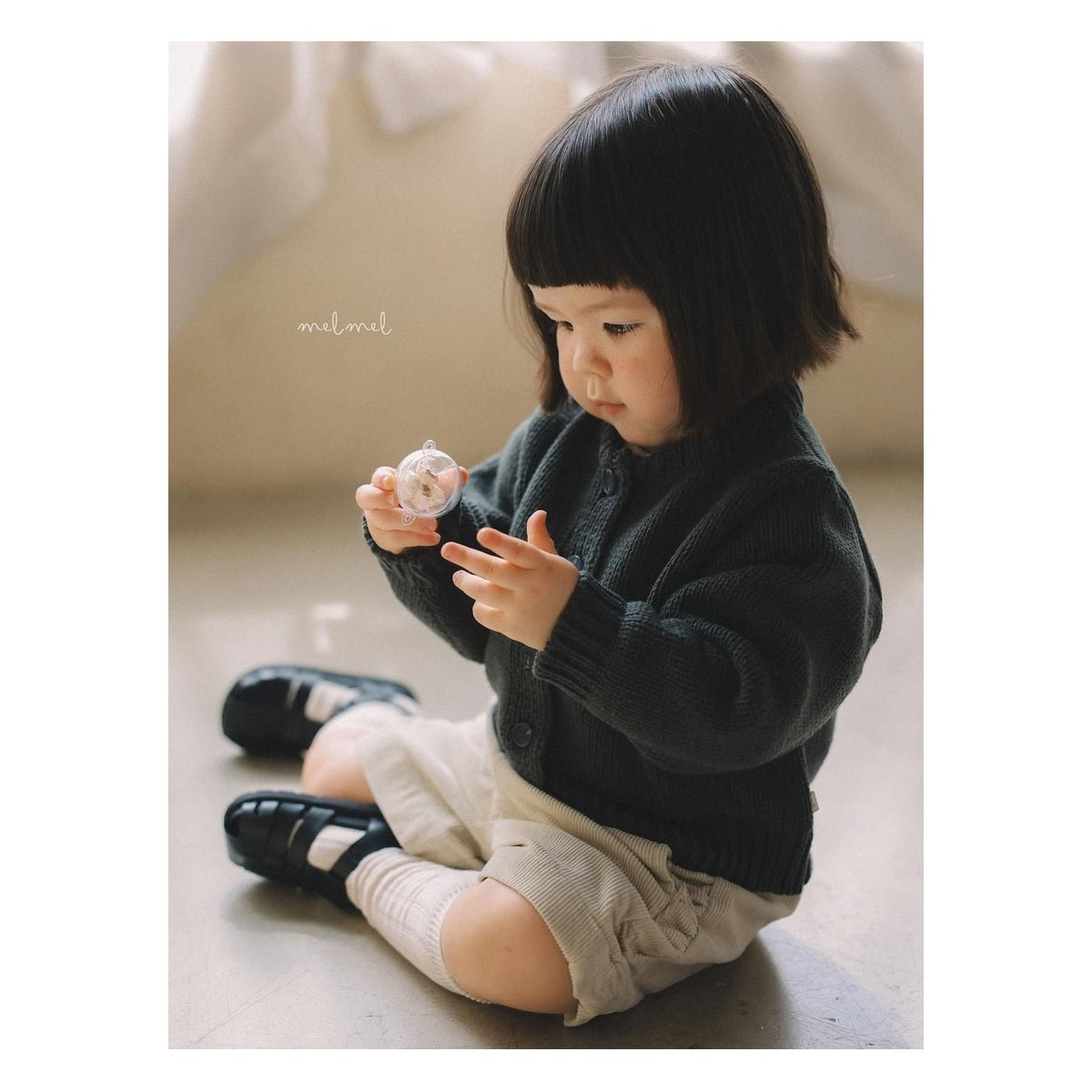 melmel コーデュロイショートパンツ