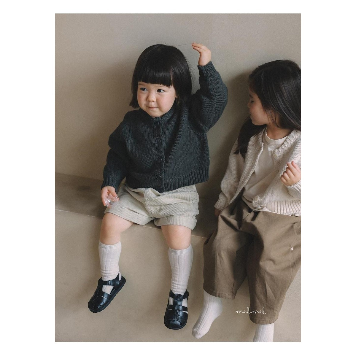 melmel コーデュロイショートパンツ
