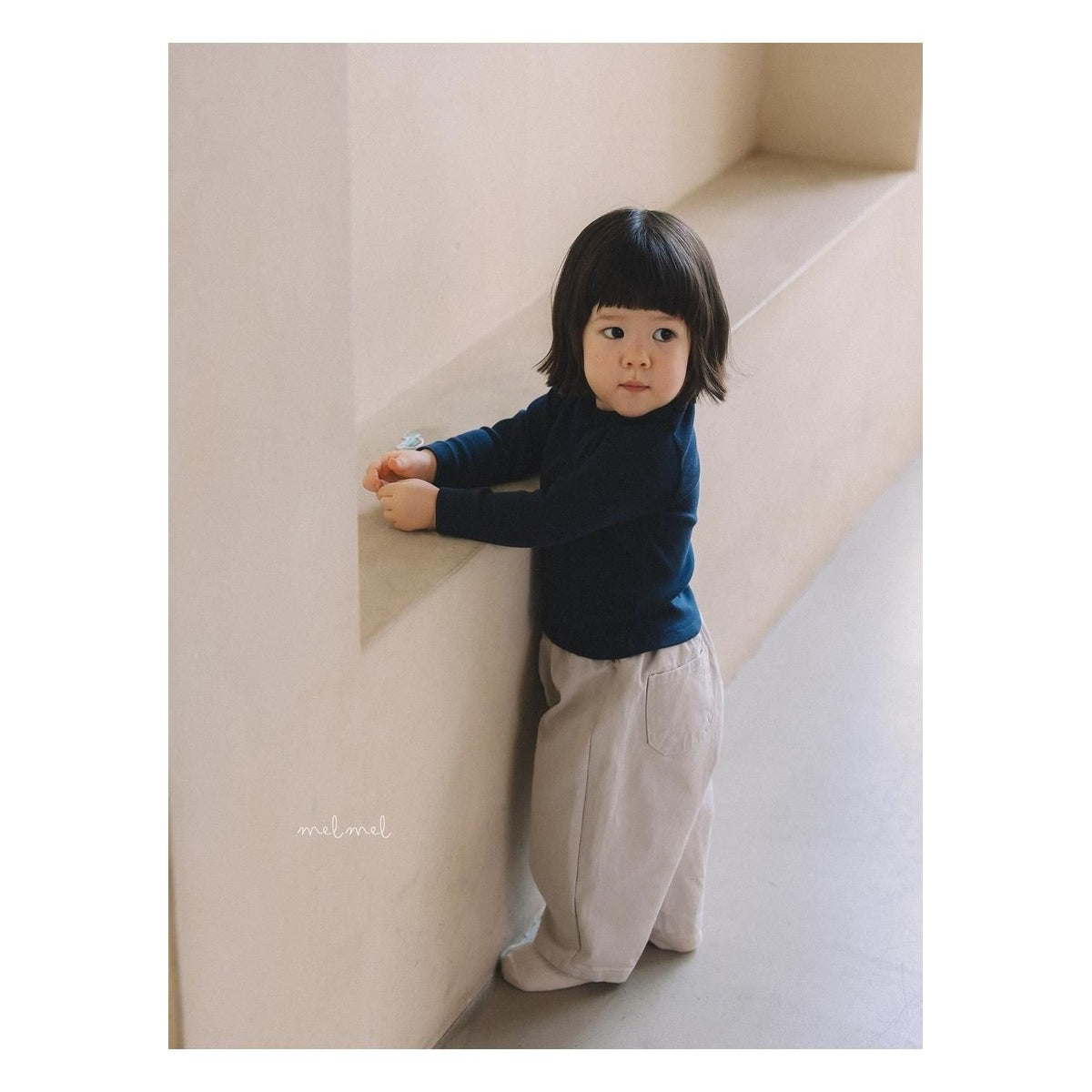 melmel コットンバルーンパンツ