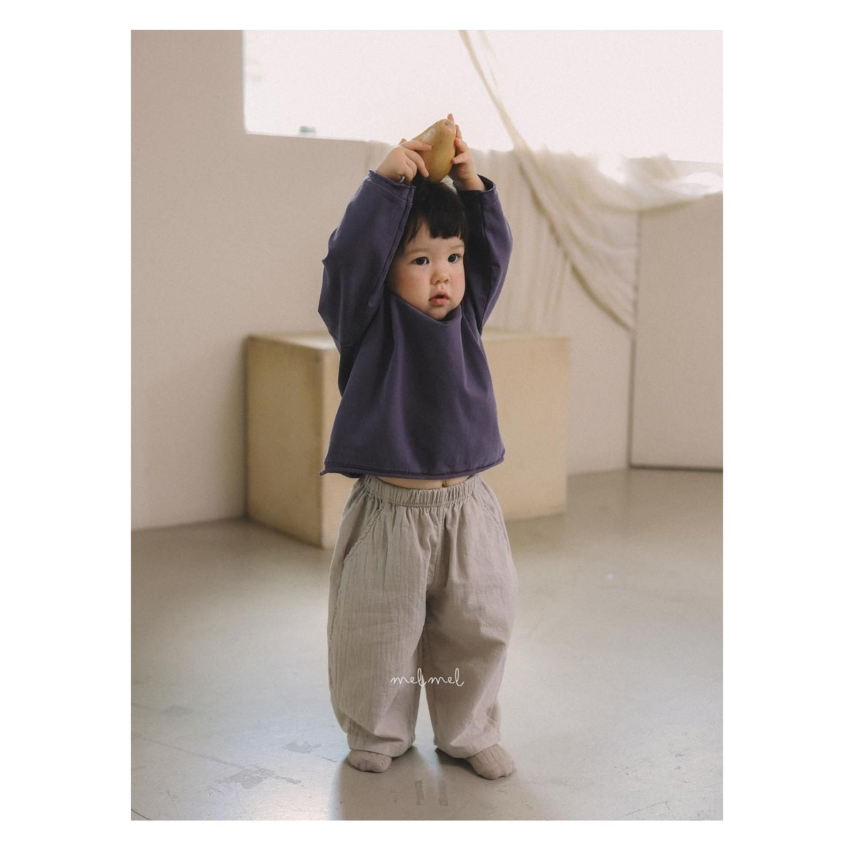 melmel クラウドパンツ