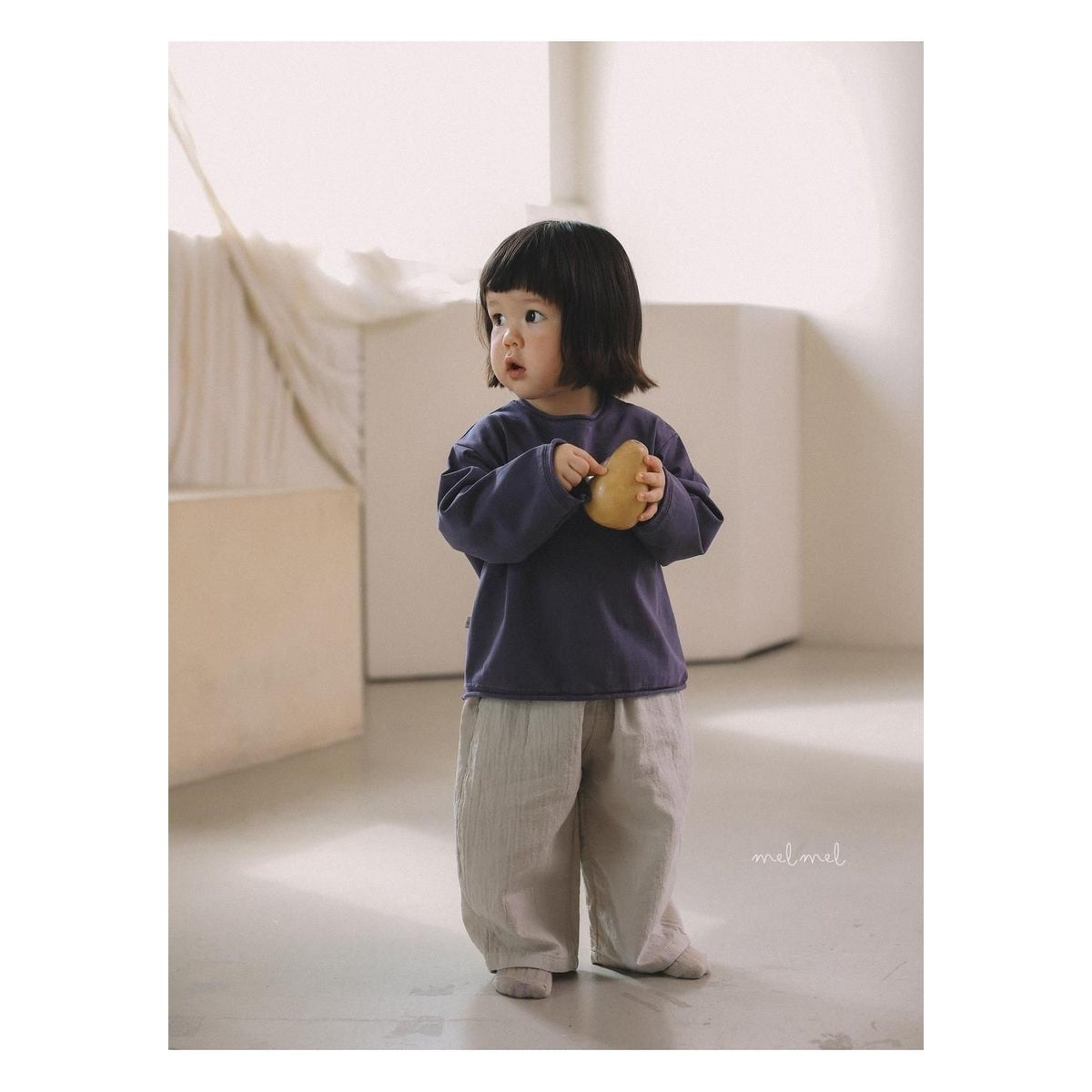 melmel クラウドパンツ