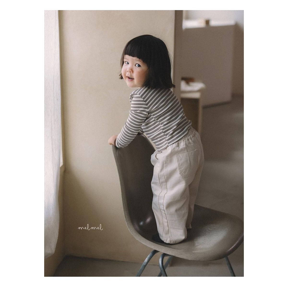 melmel ポケットパンツ