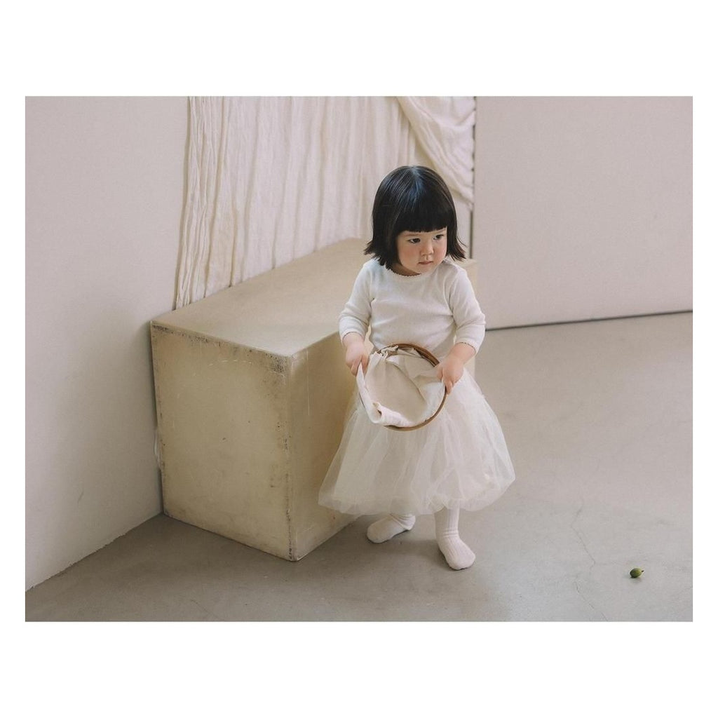 melmel ピンコート7分丈Tシャツ