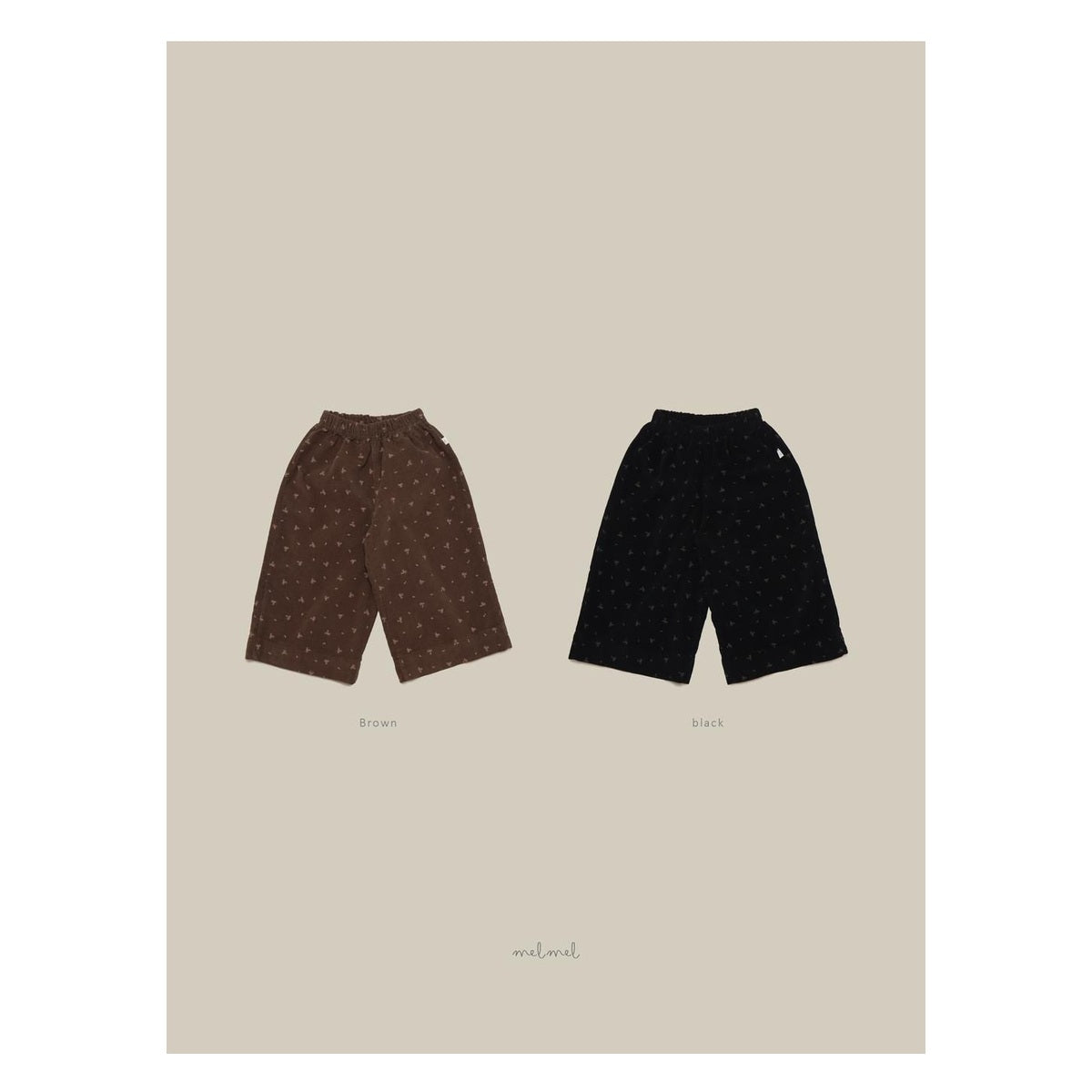 melmel モネコーデュロイパンツ