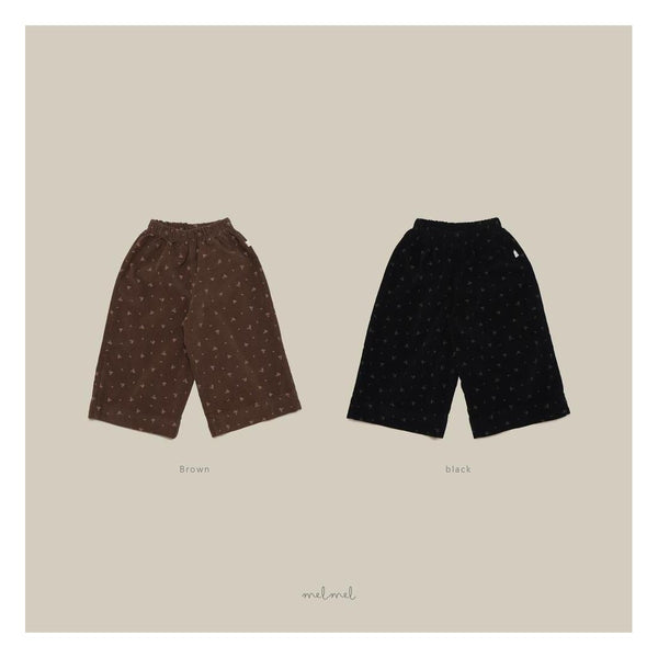 melmel モネココーデュロイパンツ
