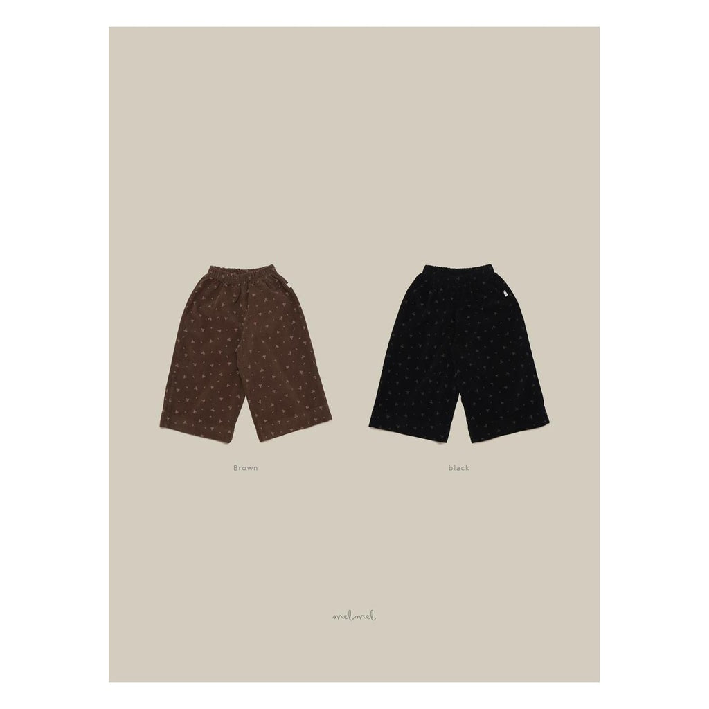 melmel モネココーデュロイパンツ