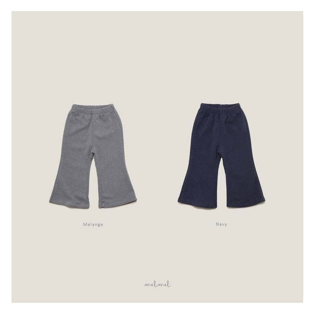 melmel ST フレアパンツ