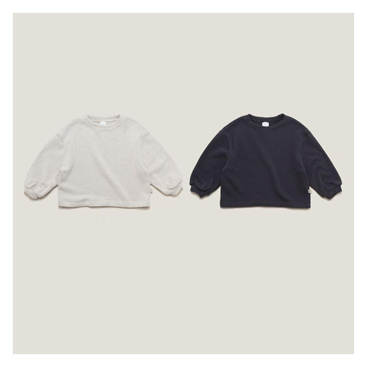 melmel コージー起毛Tシャツ