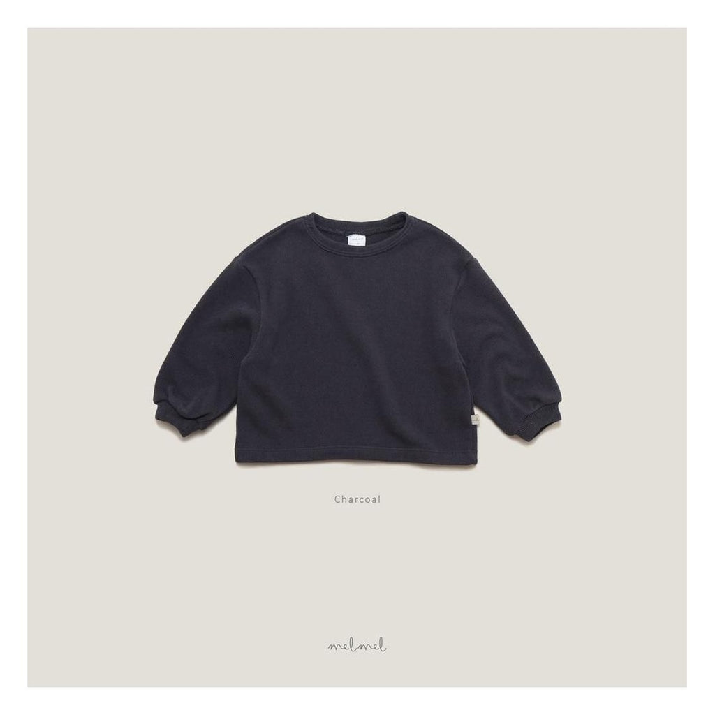melmel コージー起毛Tシャツ