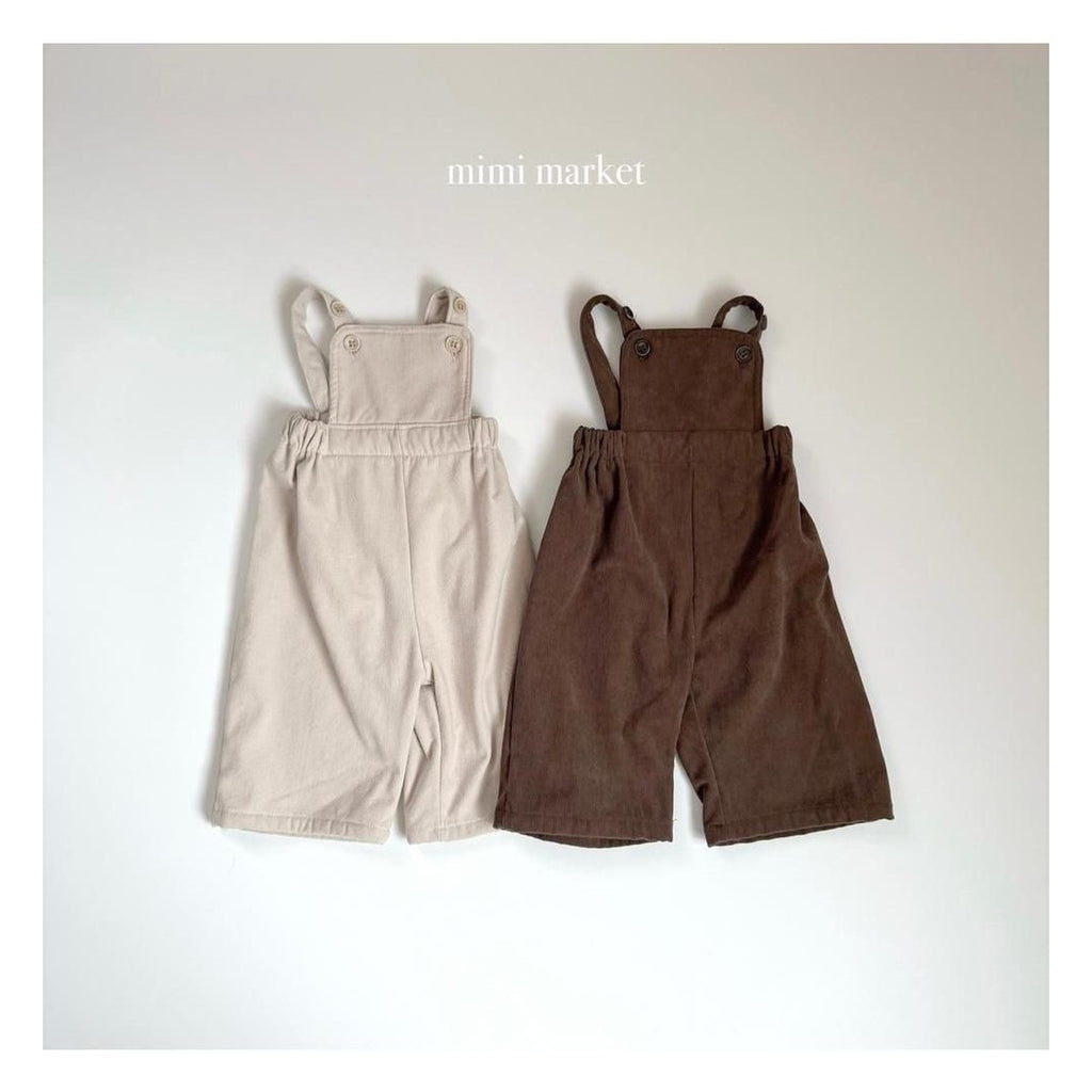 mimimarket コーデュロイオーバーオール