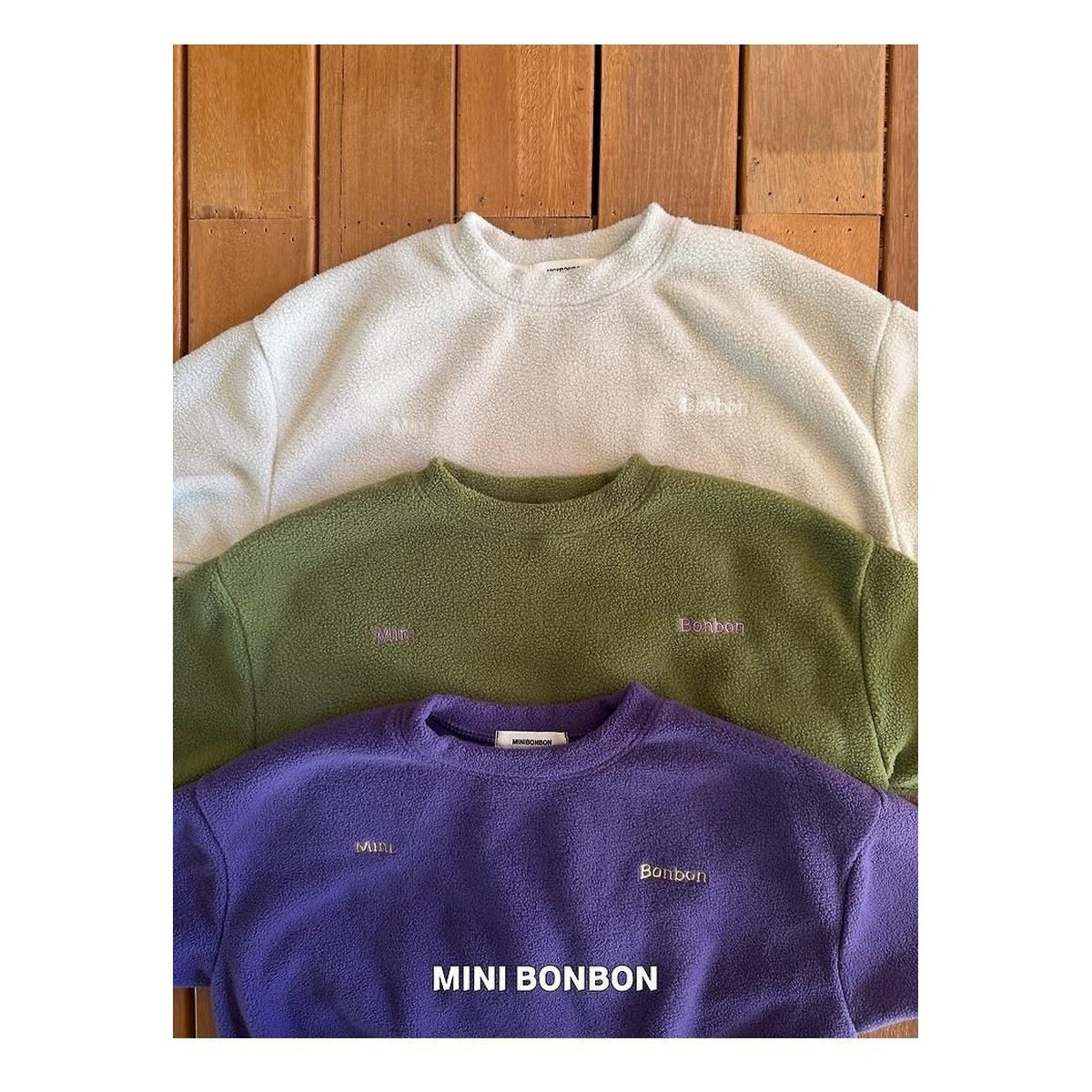 mini bonbon ベーシックスウェット