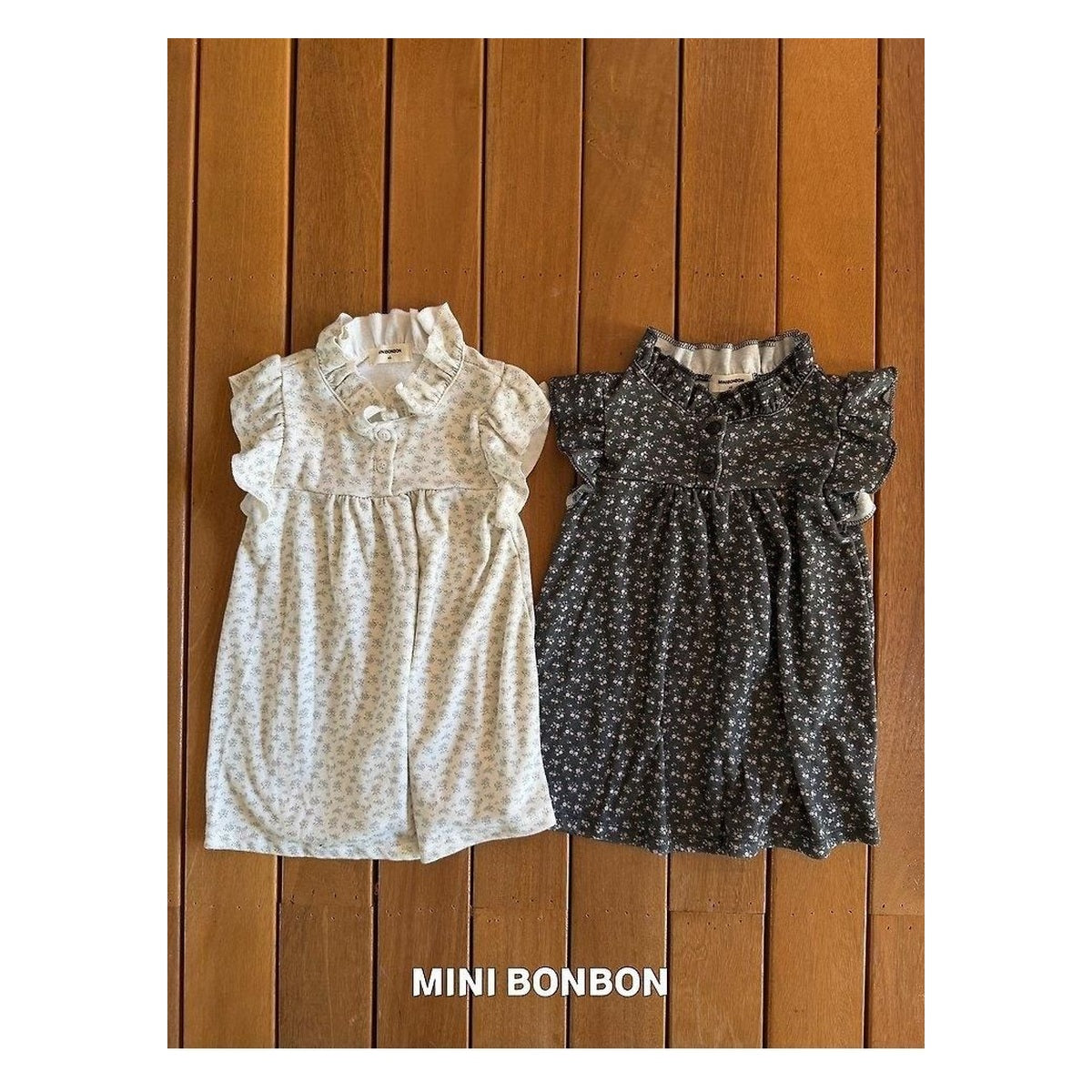 mini bonbon カスミソウワンピース