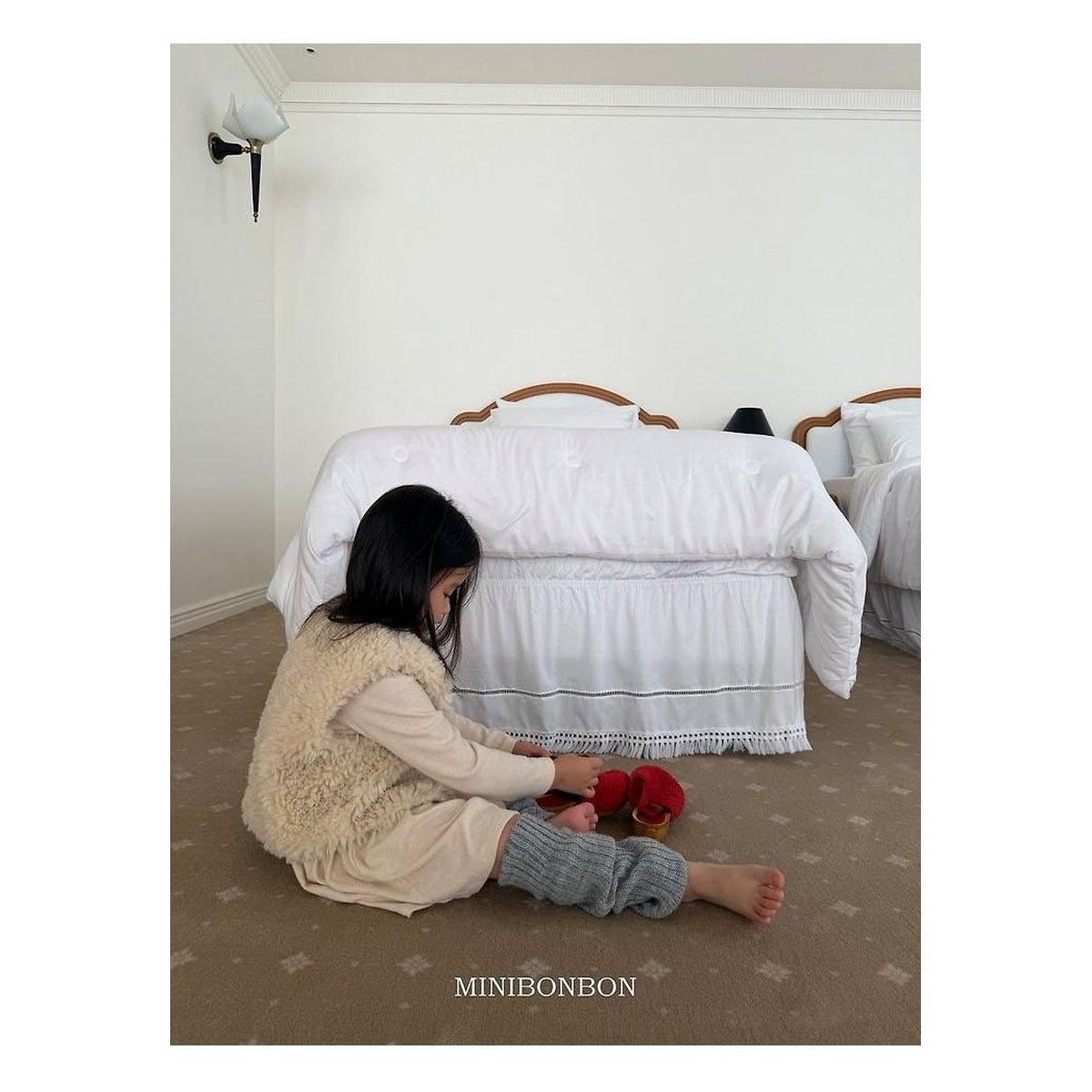 mini bonbon アップテンションワンピース