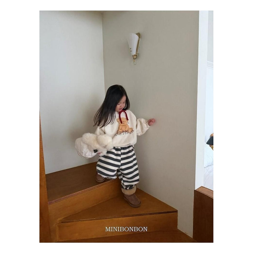 mini bonbon メランダンガラジョガーパンツ