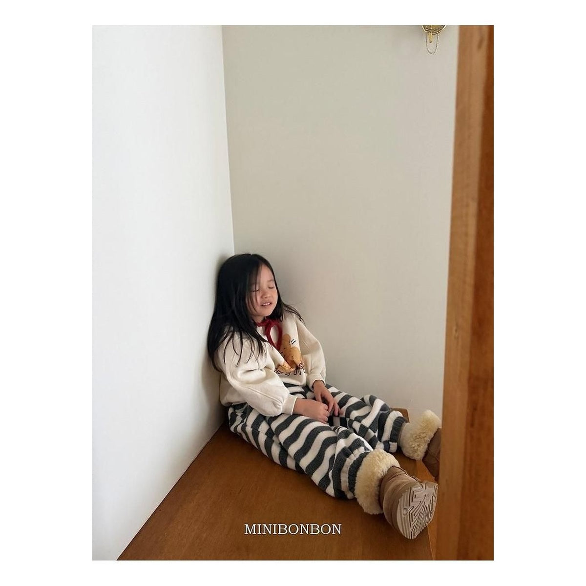mini bonbon メランダンガラジョガーパンツ