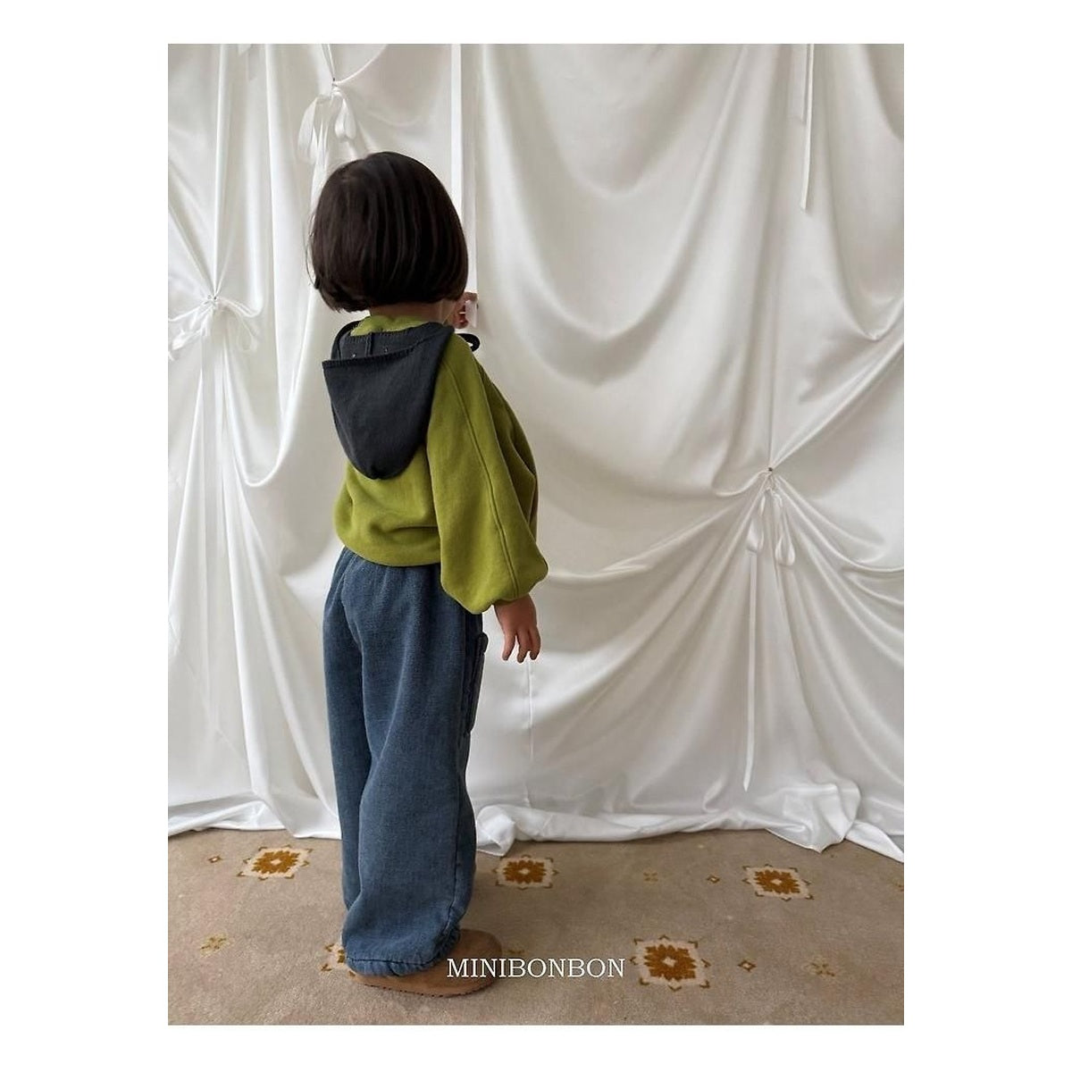 mini bonbon 冬用デニムパンツ
