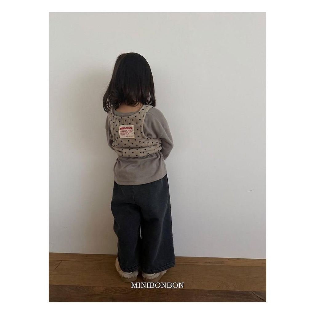 mini bonbon 冬用デニムパンツ