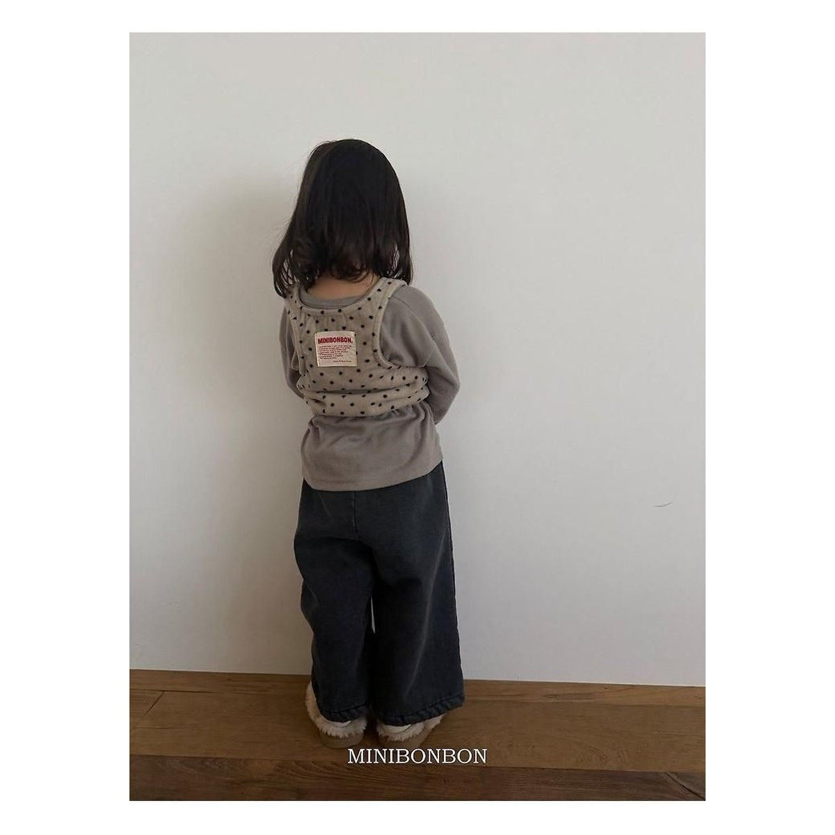 mini bonbon 冬用デニムパンツ